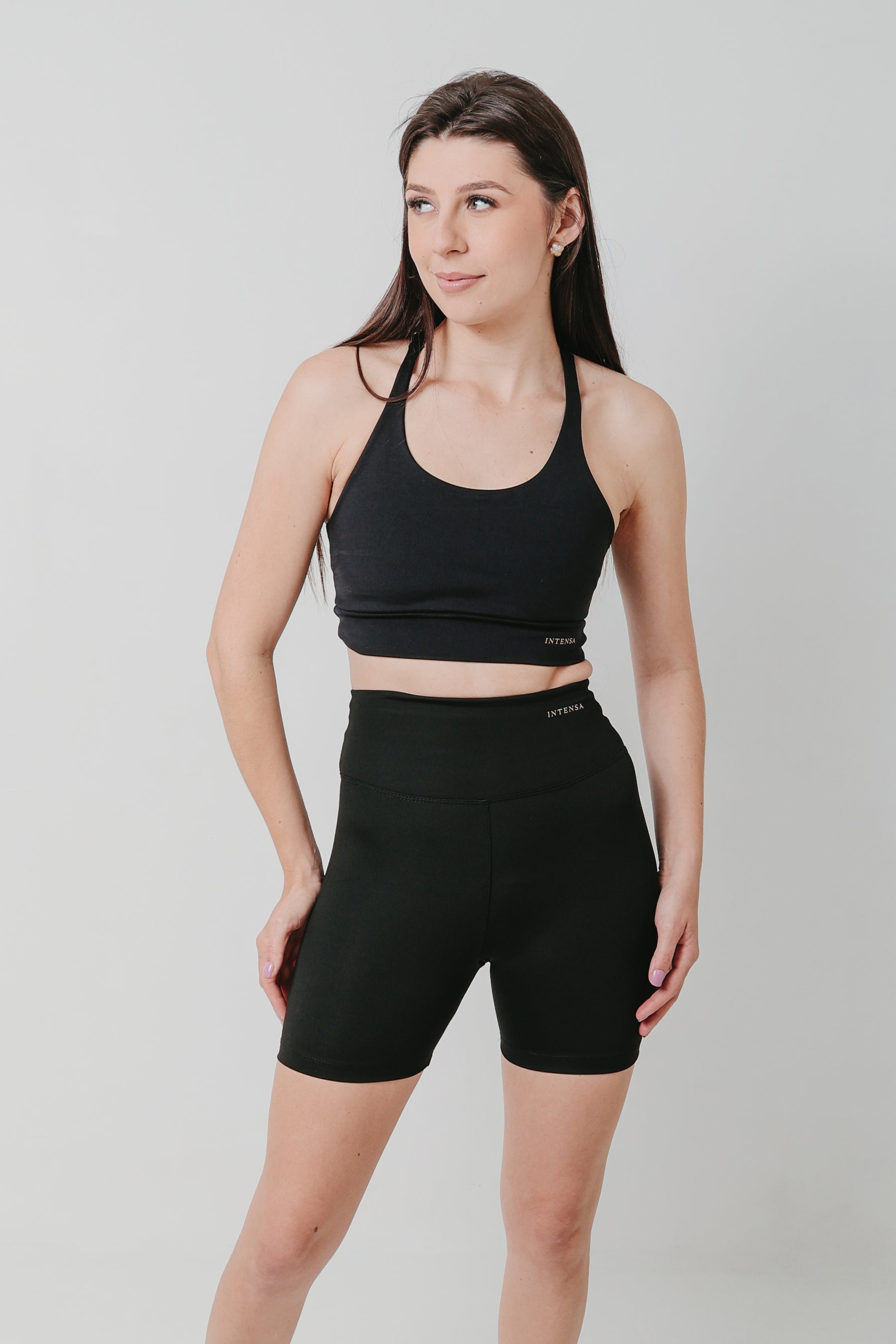 Conjunto Bella Short Cós Alto Top Nadador