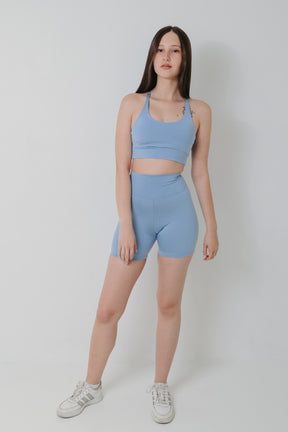 Conjunto Bella Short Cós Alto Top Nadador