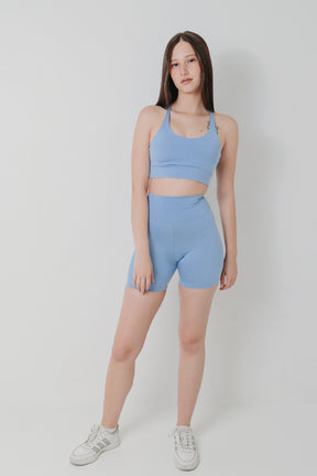 Conjunto Bella Short Cós Alto Top Nadador