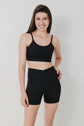 Short Power Cintura Cruzada