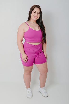 Short Power Cintura Cruzada