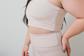 Conjunto Bella Short Cós Alto Top Nadador