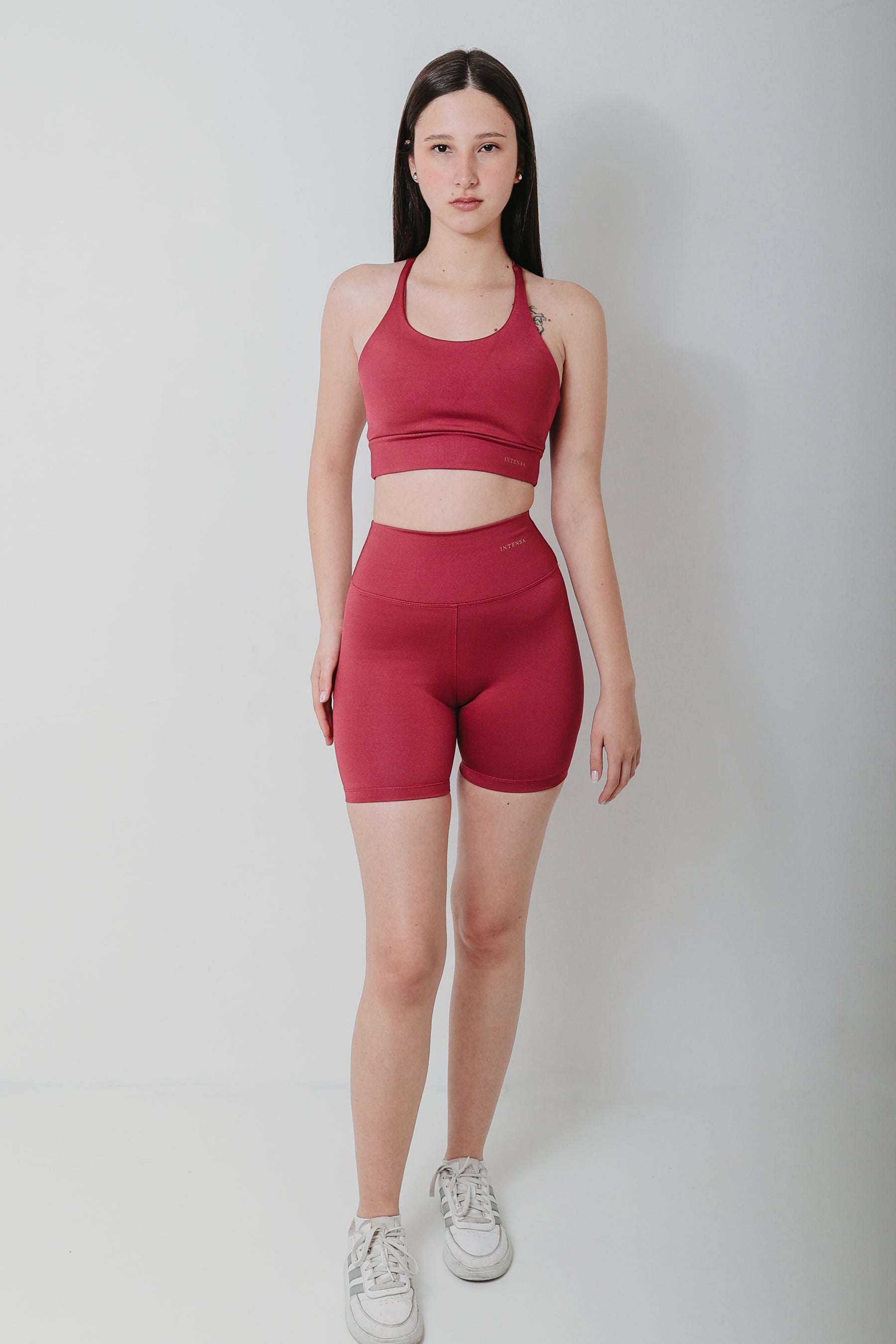 Conjunto Bella Short Cós Alto Top Nadador