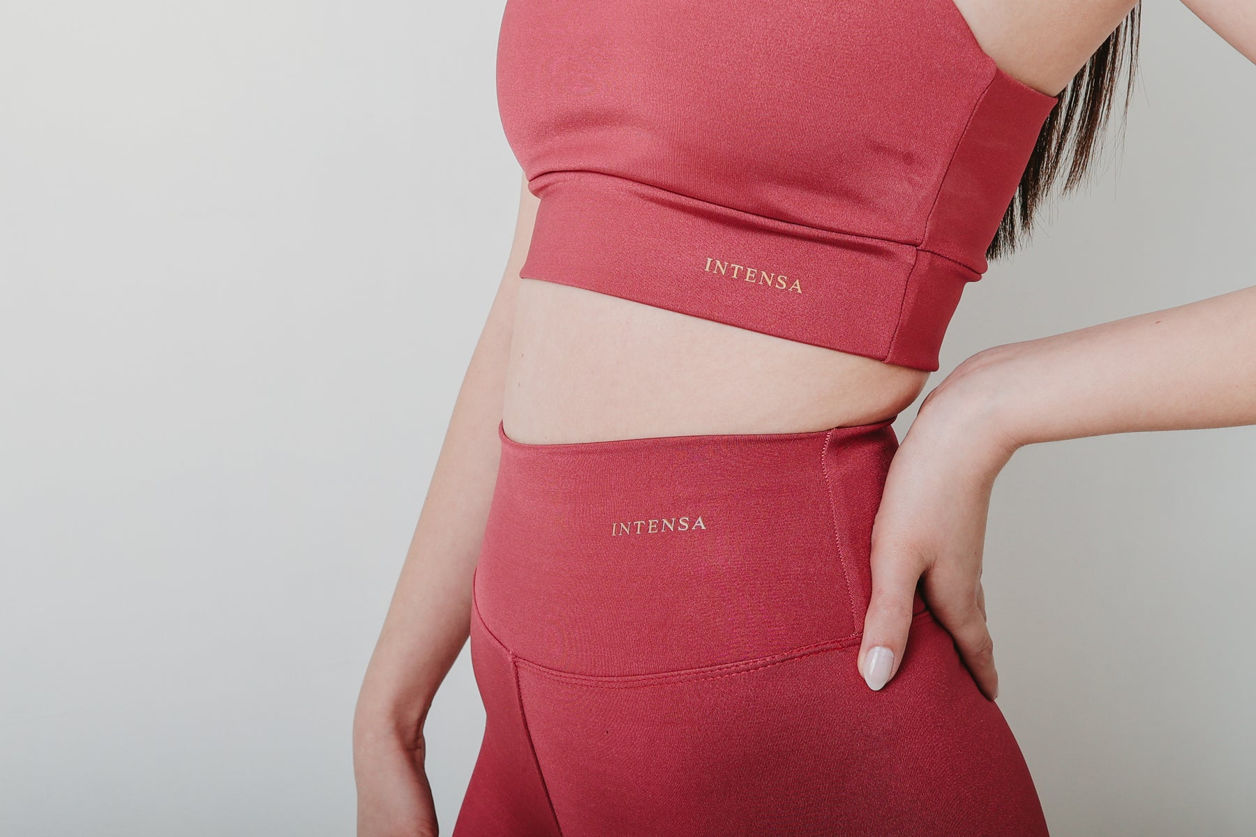 Conjunto Bella Short Cós Alto Top Nadador